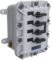 Interruptor de alavanca  prova de exploso, Ex db / Ex tb, Zonas 1, 2, 21 e 22  Srie AWR61